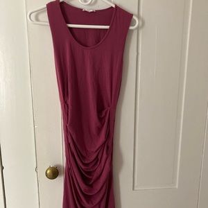 Ingrid and Isabel pleated maternity tank dress